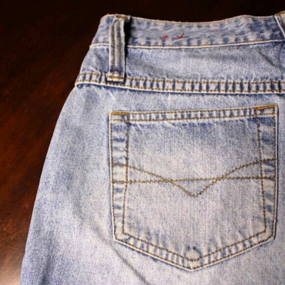 Vintage Zana-Di High-Waisted Denim Shorts - Size 9/10 - 90s Fashion, Retro Style - Picture 6 of 9